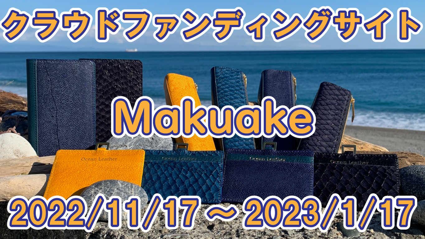 クラウドファンディング「Makuake」 に挑戦します！