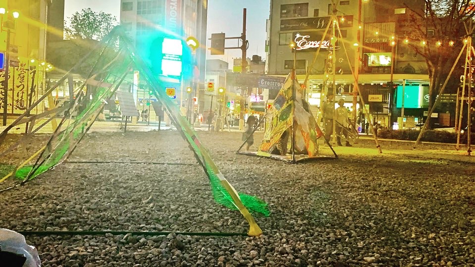 野外作品展示中　オンラインクロスロード