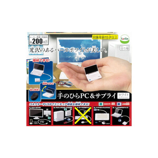 【本日見つけた掘り出し物】ミニサイズでコレクションに最適!手のひらPC&サプライホワイトエディション