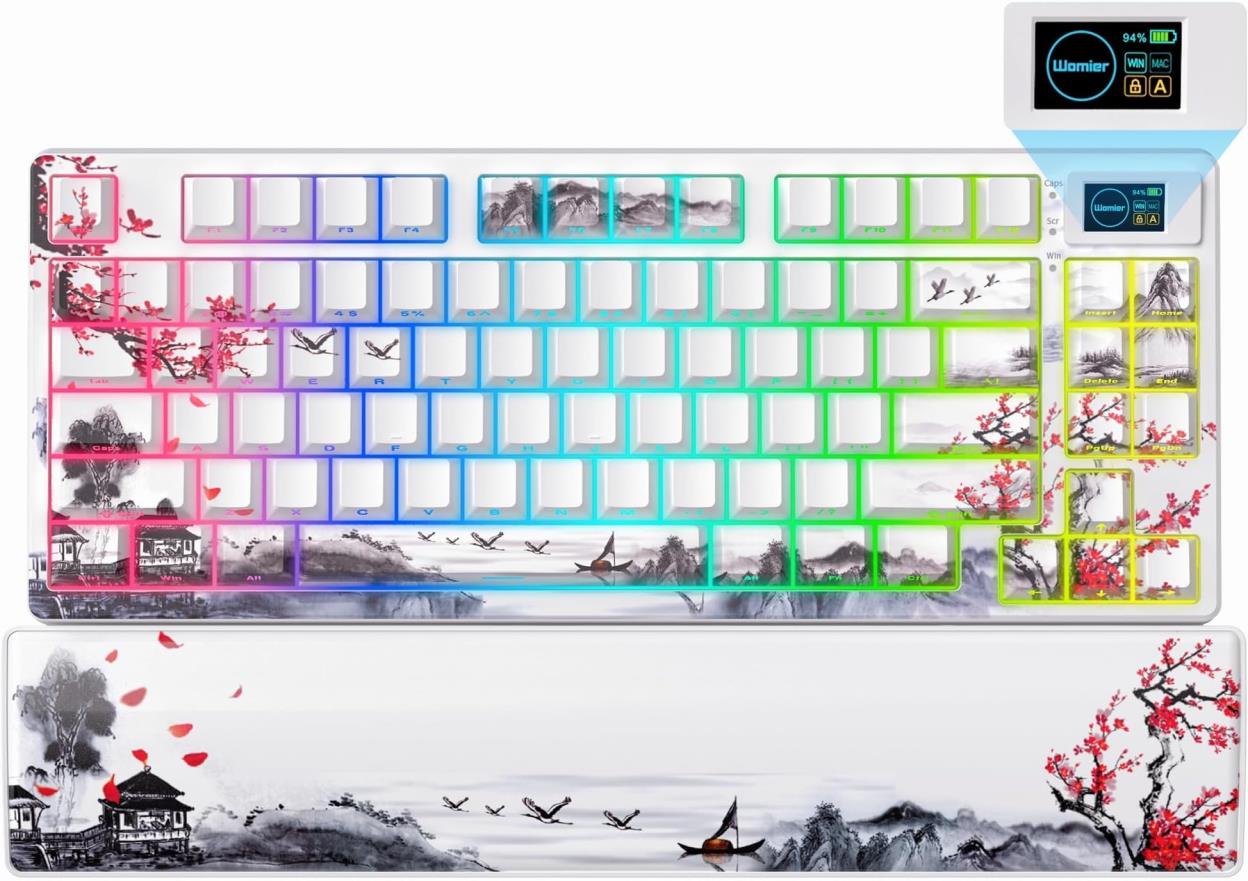 【3つの魅力】カラーマルチメディア画面付きゲーミングキーボードの実力とは？