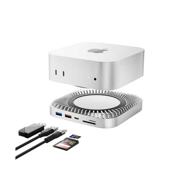 【2024年最新】Mac Mini M4対応 超高速10-in-1USB-Cハブ！最大8TB拡張＆4