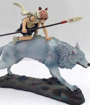 【本日見つけた掘り出し物】劇中シーンをリアルに再現!コミニカ版スタジオジブリ『もののけ姫』フィギュア