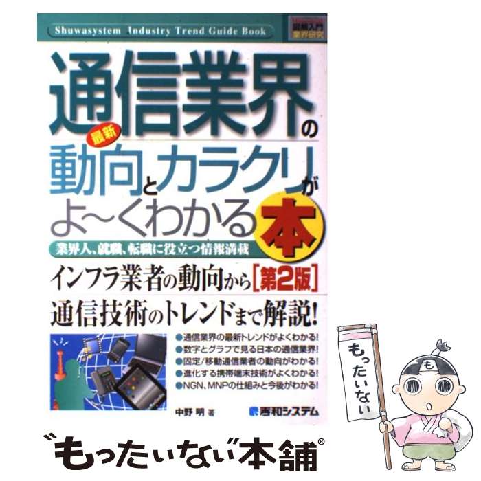 通信業界の最新動向を完全理解！今こそ【中古】最新通信業界の動向とカラクリがよ～くわかる本がおすすめ【