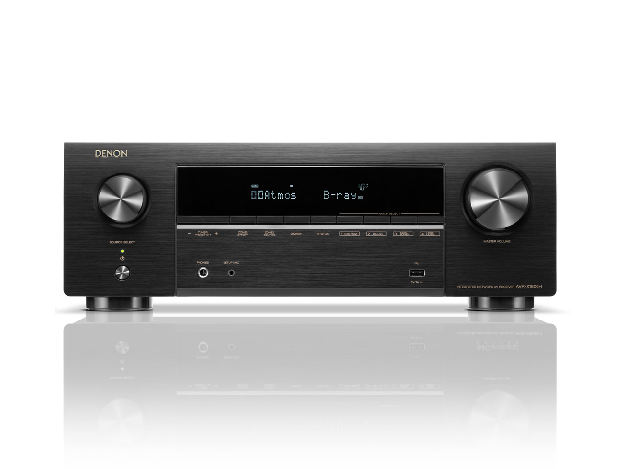 本日速報価格！DENON AVR-X1800H-Kの迫力サラウンド体験を実現する新感覚オーディオ