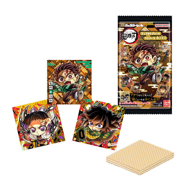 今だけ限定！にふぉるめーしょん 鬼滅の刃ディフォルメシールウエハース 其ノ十三をお得に手に入れるチャ