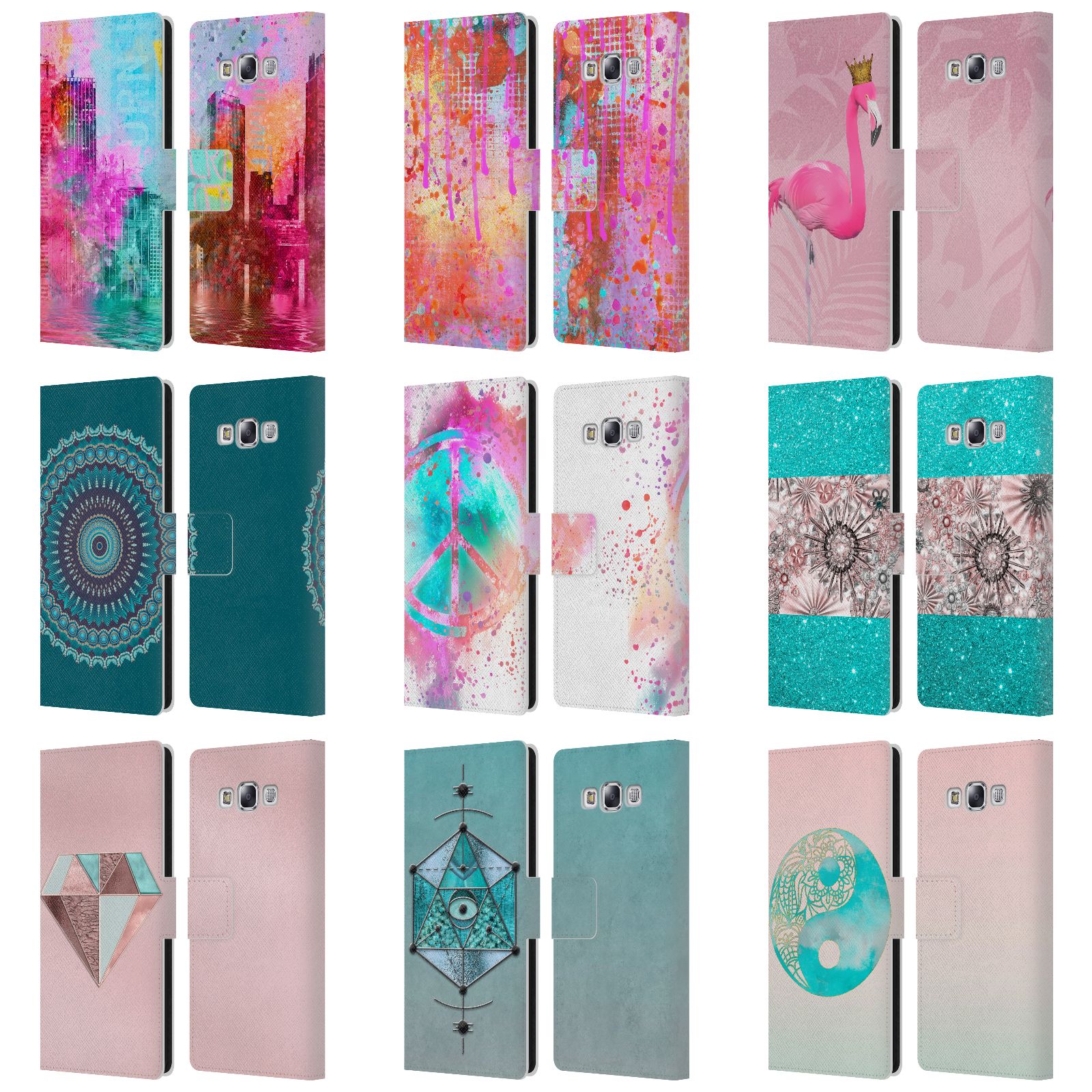 【数量限定】公式ライセンス LebensArt レザー手帳型ケースであなたのSamsungを特別に！