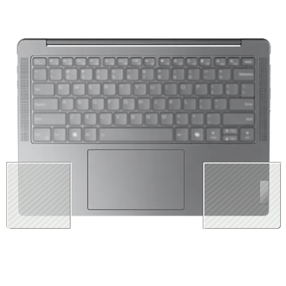 今だけ限定！Lenovo Yoga Slim 7i Gen9用カーボン調クリアパームレストでスタイル