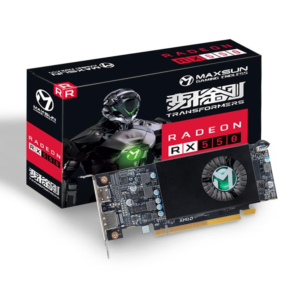 今が買い時！maxsun AMD Radeon RX 550 4GBでPC性能をアップグレード！