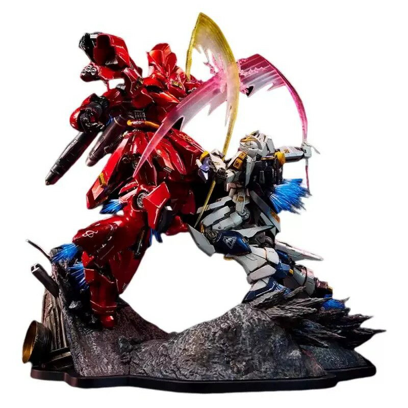 【限定入荷】海外版BN FIGURE DX第2弾 νガンダムVSサザビー—今だけ手に入るレアフィギュ