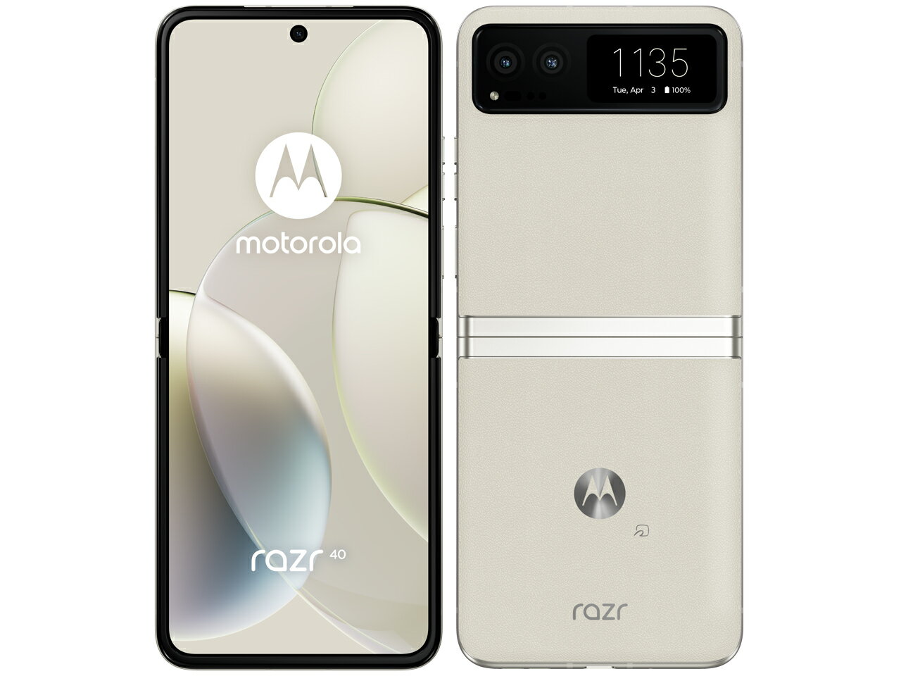 【今だけ限定割引！】[新品未開封] Motorola razr 40 バニラクリーム SIMフリー
