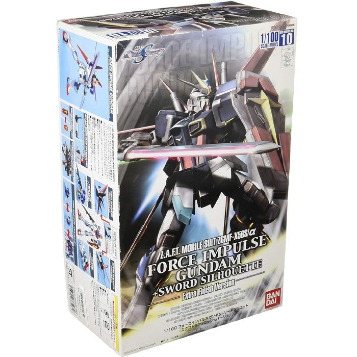 緊急入荷!限定版ガンダムSEED DESTINY 1/100フォースインパルスソードシルエット&エク