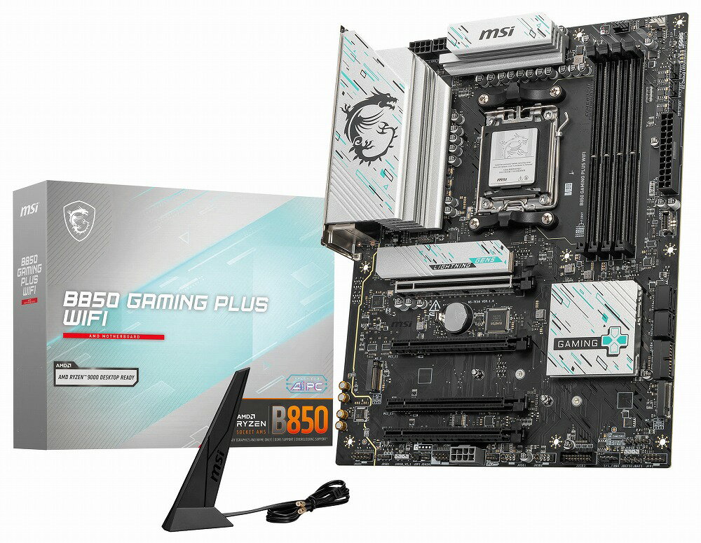 【本日見つけた掘り出し物】AMD Ryzen対応！高速Wi-Fi7搭載のMSI B850 GAMIN