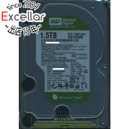データ保存の最強パートナー！今が狙い目のWestern Digital製HDD WD15EARS 1