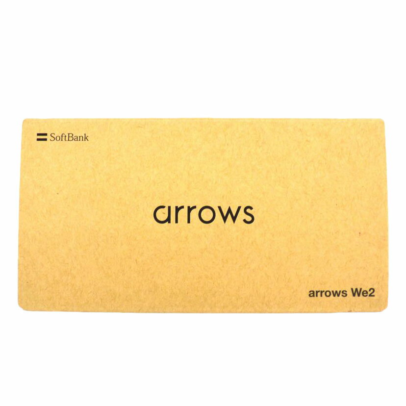 【在庫わずか】未使用級の極上中古!FCNTarrows WE2スマホが今だけお得に手に入る!