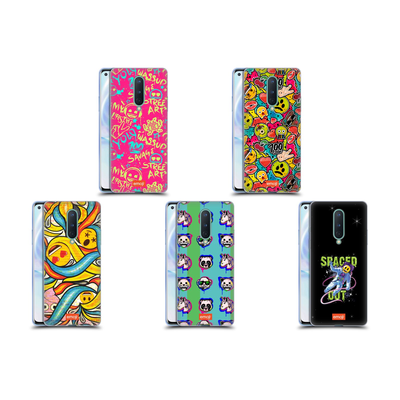 今すぐゲット！トレンドのemoji®グラフィティソフトジェルケースであなたのスマホがもっと楽しく！