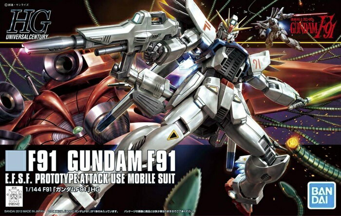 HGUC F91ガンダムF91の魅力を徹底解説！初心者必見の組み立てポイント