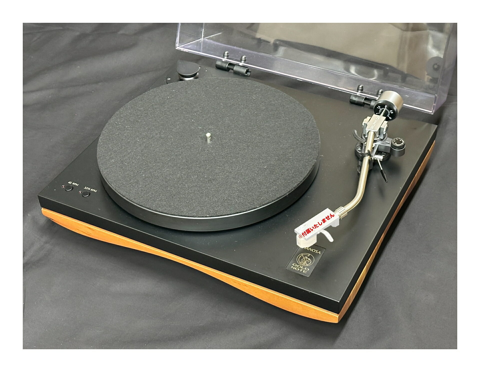 限定特価！今だけGOLD NOTE PIANOSA-GLANZ WALNUTターンテーブルが最大○○