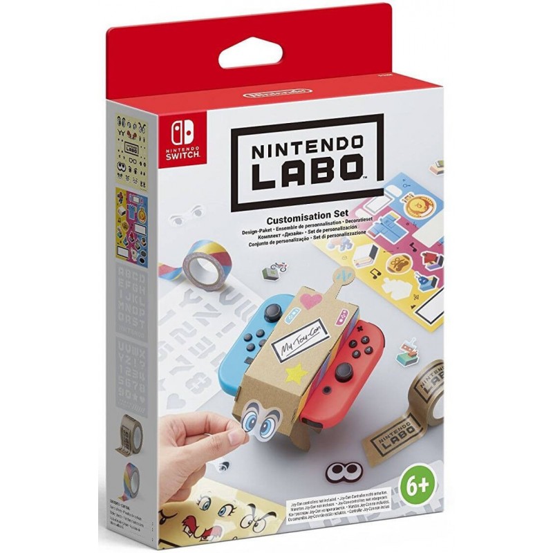 2025年04月18日限定！Nintendo Labo デコるセットで遊び心あふれるスイッチカスタマ