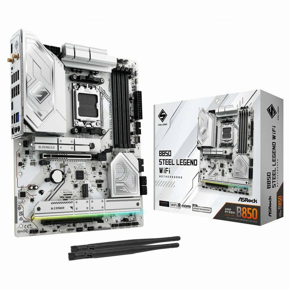 今こそ手に入れたい！最強の信頼性とパフォーマンスを誇る新世代マザーボード、ASRock B850 S