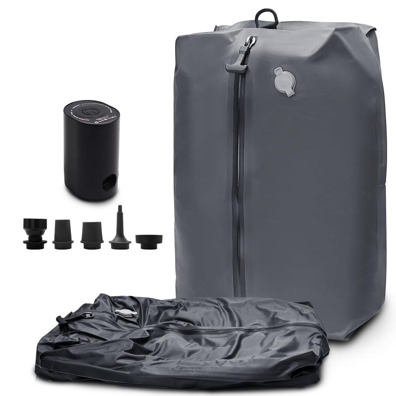 最大80%スペース節約!今だけ限定【電動ポンプ付き真空圧縮バッグ】で快適旅行を手に入れよう!