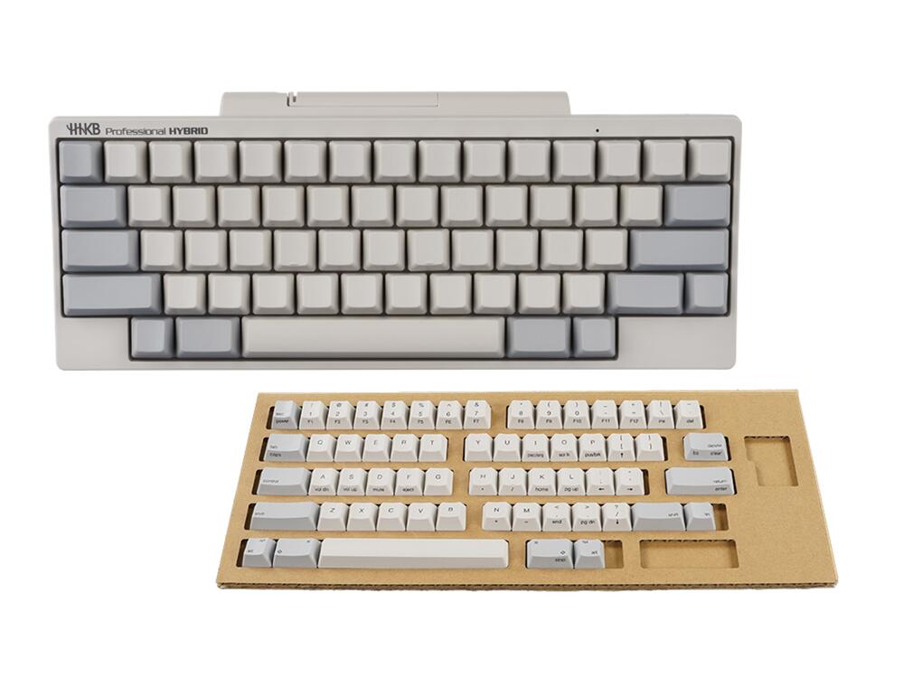 新しい仕事環境を整える！HHKB Professional HYBRID 無刻印で快適タイピング生活
