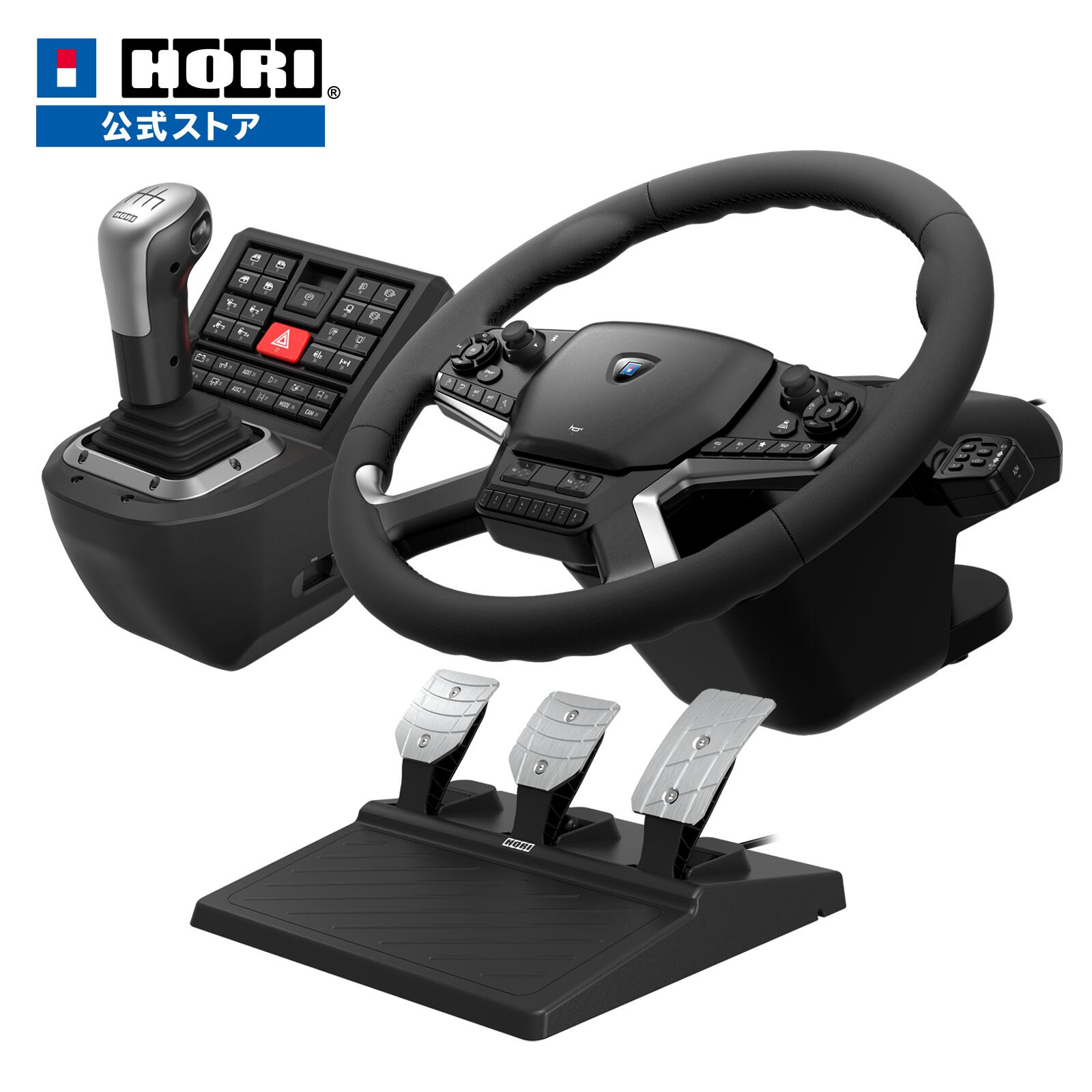 【本日見つけた】究極のドライビング体験！ホリ フォースフィードバック トラックコントロールシステムで