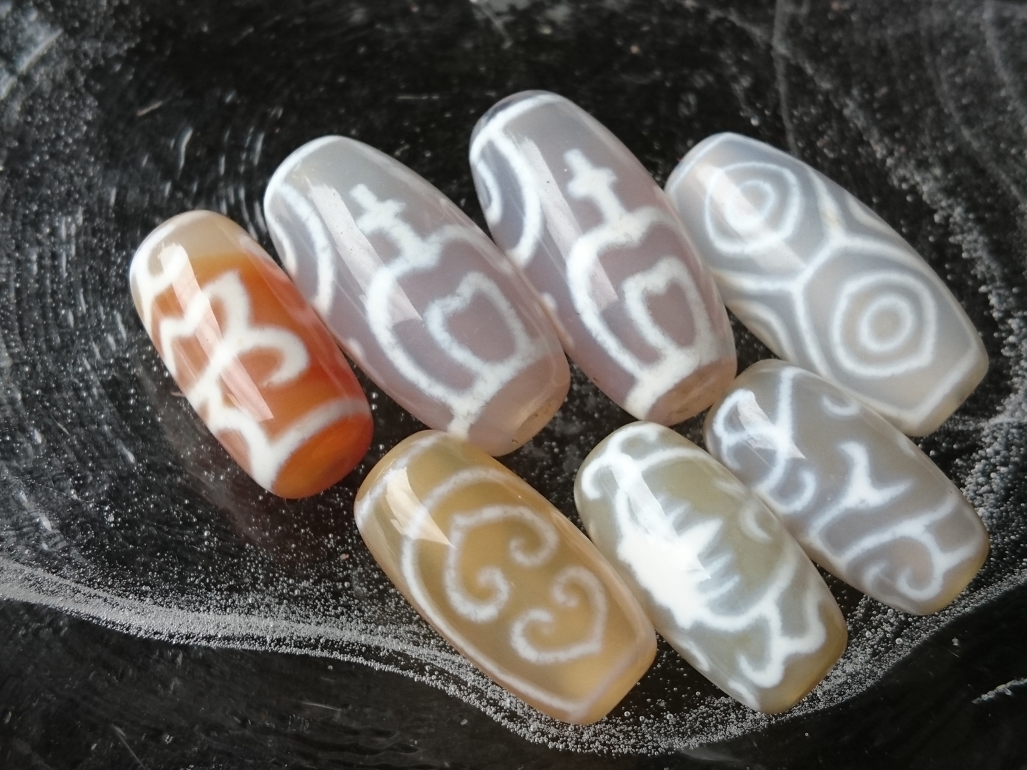 白玉髄天珠✨