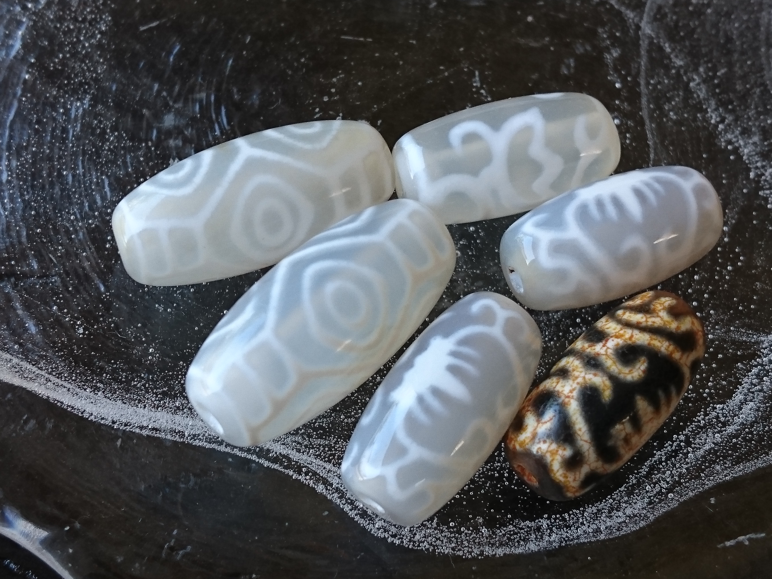 白玉髄天珠✨
