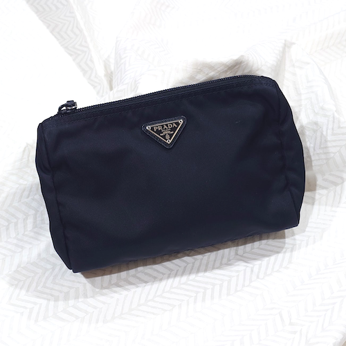 PRADA プラダ ナイロン ポーチ テスート 165 ブラック.