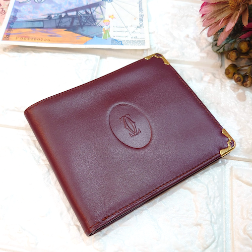 【SALE！Cartier】マストライン 札入れ財布 二つ折