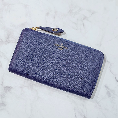 LOUIS VUITTON ルイヴィトン 長財布 ポルトフォイユコメット ネイビー M68582.