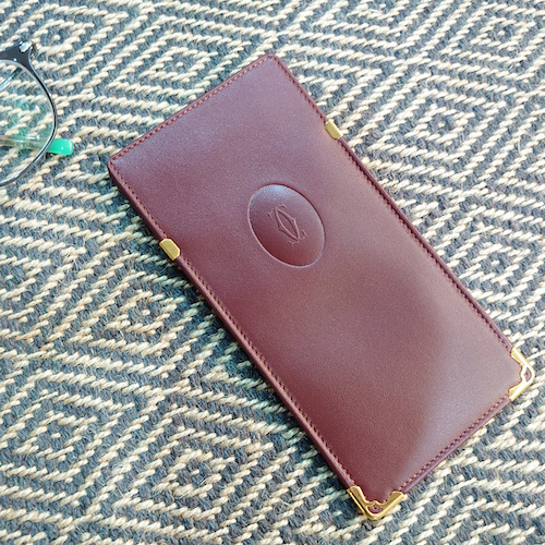 【Cartier】 カルティエ マストライン メガネケース ヴィンテージ.