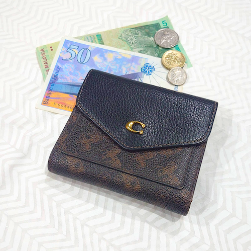【COACH】 コーチ ミニ財布 ウィン スモール ウォレット ウィズ ホース アンド キャリッジ.