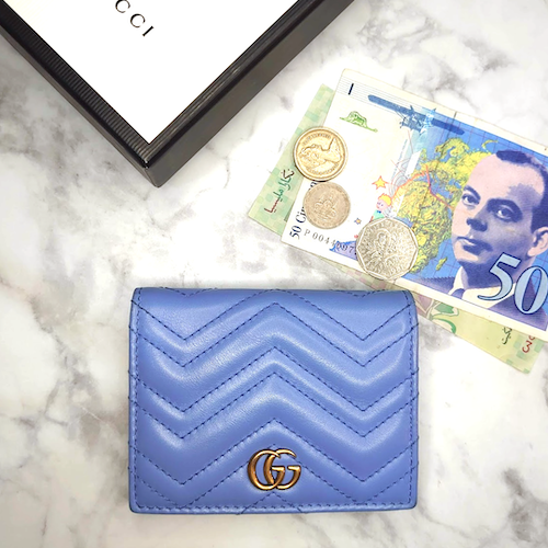 【GUCCI】 グッチ GGマーモント 財布 カードケース レザー 443125.