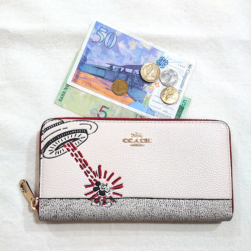 【COACH】Disney × Keith Haring ディズニー × キースヘリングコラボ長財布