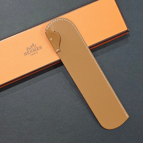 未使用保管品 HERMES エルメス ブックマーク しおり ソードゥパージュ 馬.