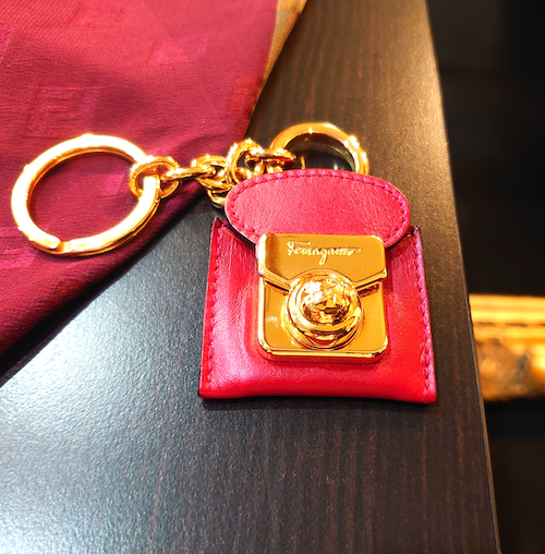 【Salvatore Ferragamo】サルヴァトーレフェラガモ キーホルダー バッグチャーム .