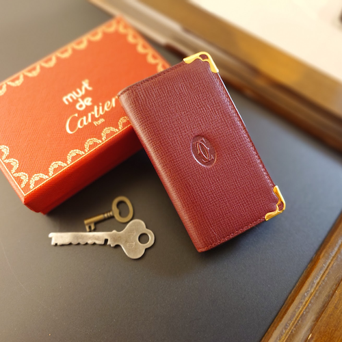Cartier カルティエ マストライン ボルドー 6連キーケース.