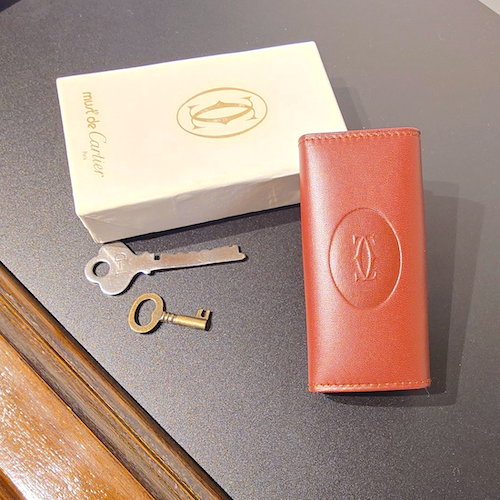 Cartier カルティエ マストライン ボルドー 4連キーケース.