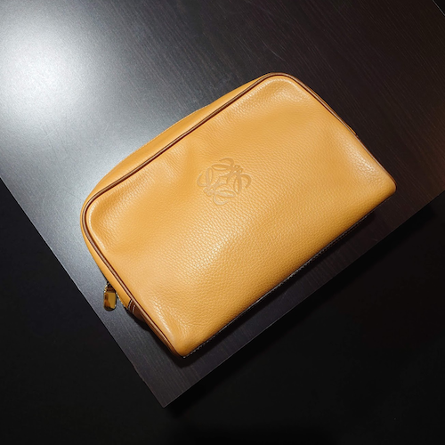 【LOEWE】 ロエベ アナグラム クラッチバッグ ポーチ.