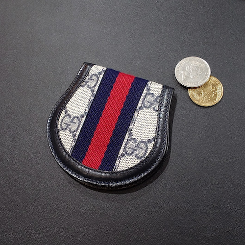 GUCCI グッチ シェリーライン 馬蹄型 コインケース 小銭入れ.