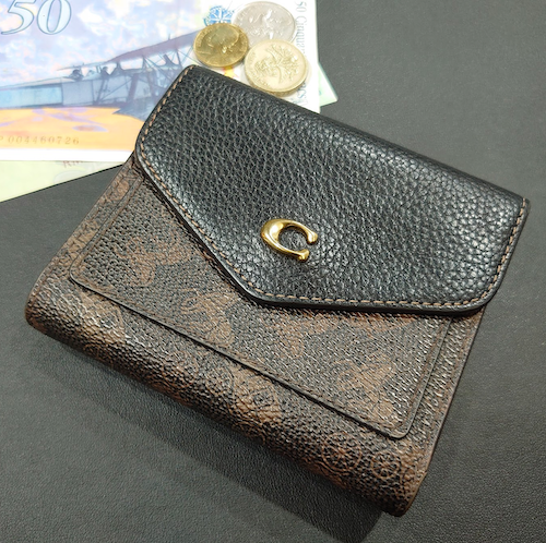 【COACH】 コーチ ミニ財布 ウィン スモール ウォレット ウィズ ホース アンド キャリッジ
