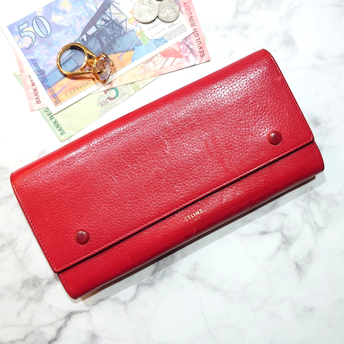 【CELINE】 セリーヌ ラージフラップ マルチファンクション .