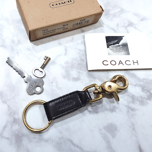 COACH オールドコーチ  キーフォブ  トリガー キーホルダー  チャーム.