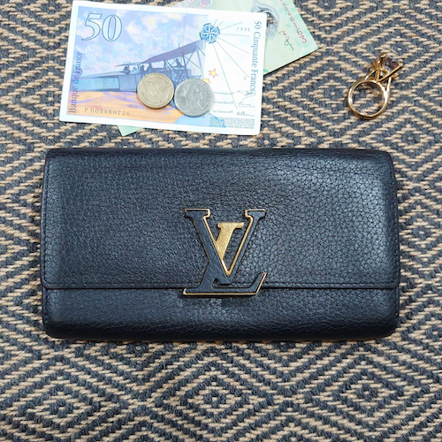 【Louis Vuitton】 ルイヴィトン 長財布 ポルトフォイユ カプシーヌ M61248.