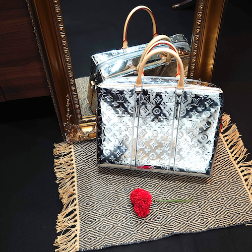LOUIS VUITTON ルイ ヴィトン LV 2WAYバッグ M58755 LVミラー .