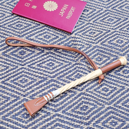 HERMES エルメス バッグチャーム パドック 鞭 ムチ クラヴァッシュ バッシュハンター.