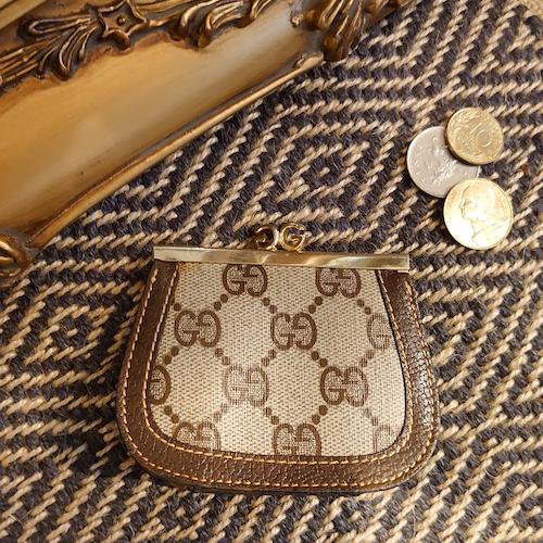 【GUCCI】 GGパターン コインケース.