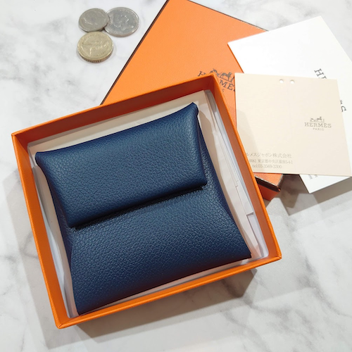 【HERMES】 エルメス  コインケース バスティア 2023年製.