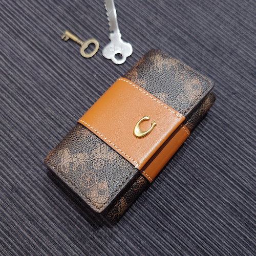 COACH コーチ 馬車柄 6連キーケース ホース アンド キャリッジ.